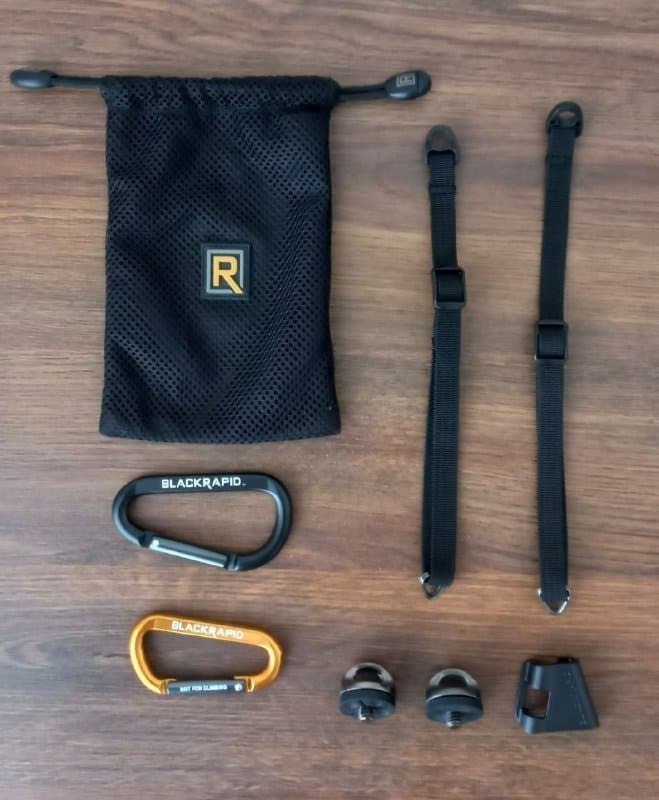 Ремень для камеры Black Rapid RS-4 с креплениями и страховочными тросами 3