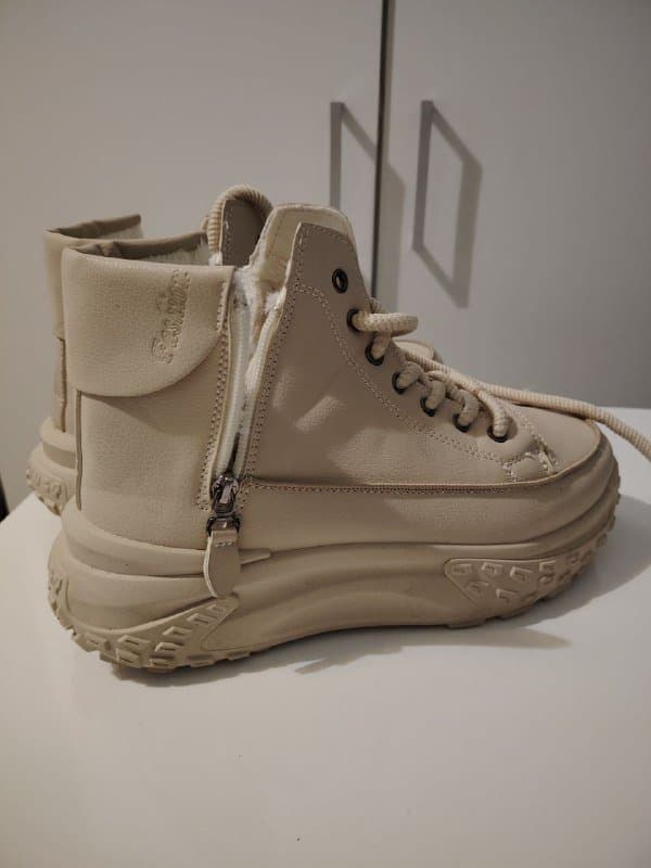 Комплект шапка и шарф Blumarine, высокие кроссовки ботинки размер 41 3