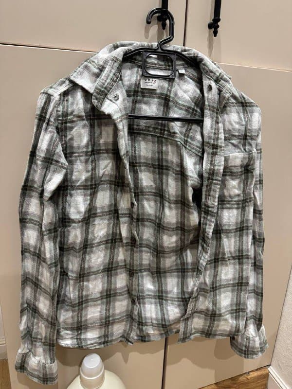 Рубашка в клетку XS-S