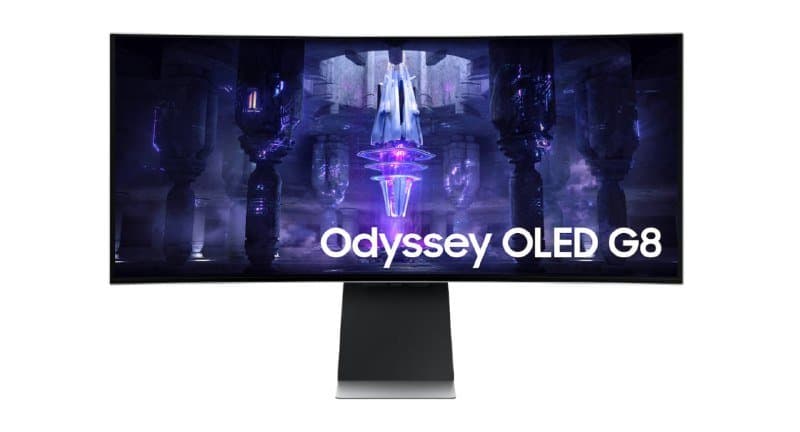 Игровой монитор Samsung Odyssey G8 OLED 34 дюйма 4