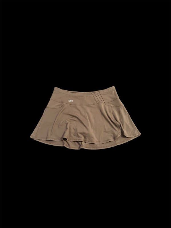 коричневая женская юбка