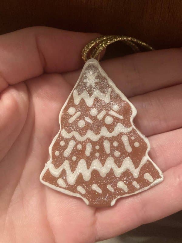 Ручные ёлочные игрушки конфеты и пряники 5