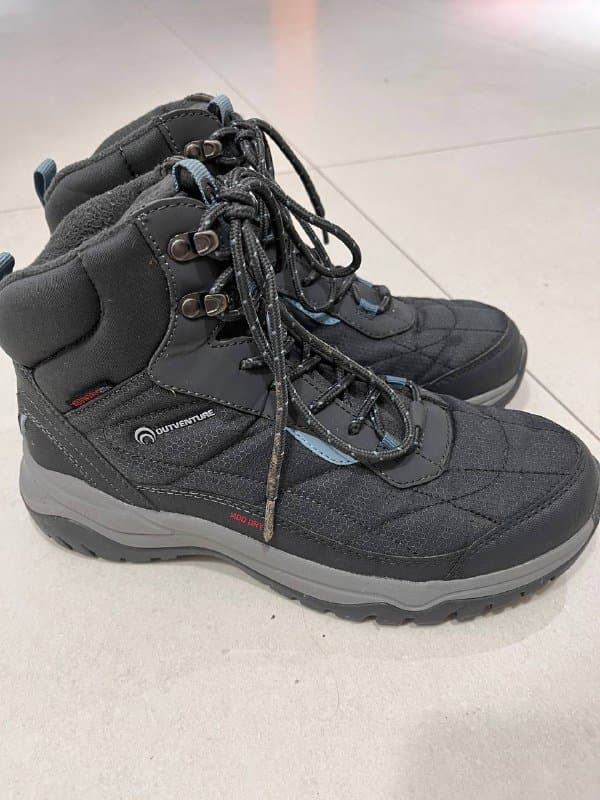 утепленные трекинговые ботинки QUECHUA р.39 1