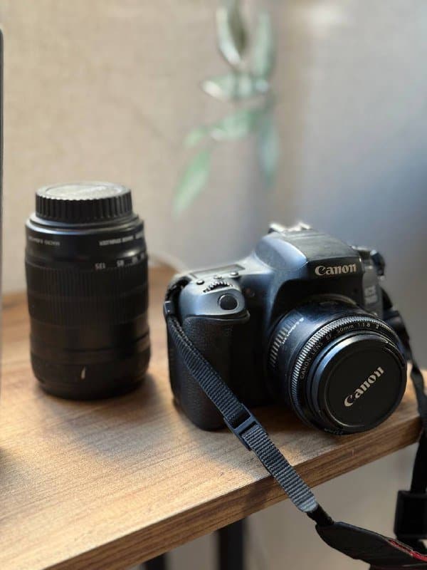 Фотоаппарат Canon 760d, объектив 50mm, объектив 18-135mm 1