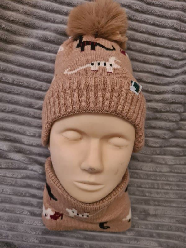 Набор шапочка и снуд для ребенка 2