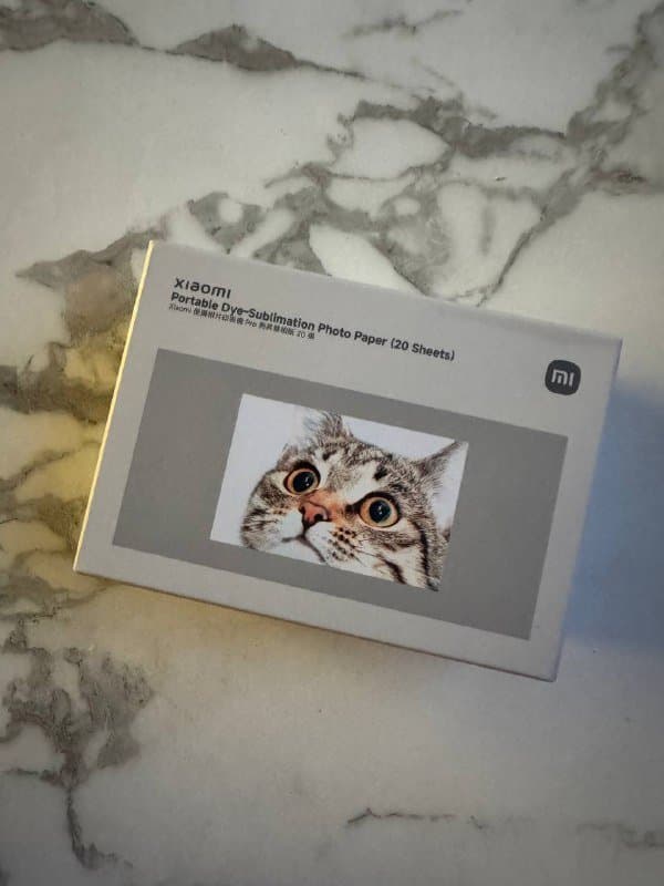 Бумага для принтера Xiaomi, 1 пачка и 2 рибона 1