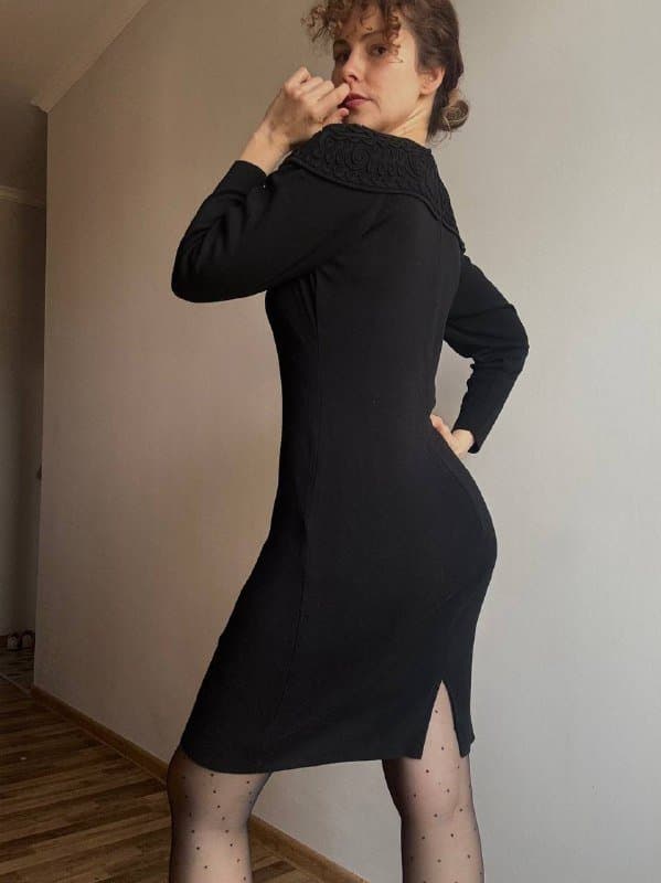 Винтажное платье японского дизайнера Hiroko Koshino 3