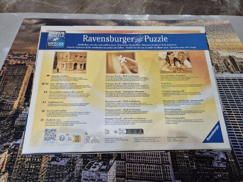 Пазл Ravensburger 1000 элементов Grand New York 3