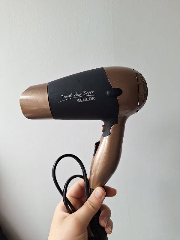 Маленький фен, хендмейд сумочка, подставка под ложку, джинсовка Lime S 1