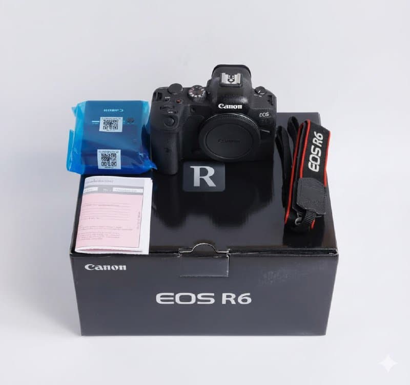Камера Canon EOS R6, карты памяти Kingston 64ГБ 7