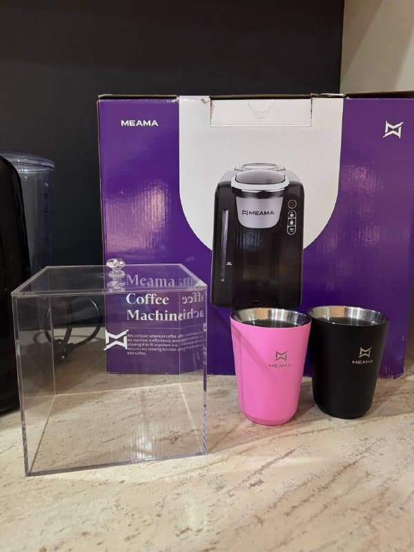 Капсульная кофемашина MEAMA с кейсом и капсулами 3