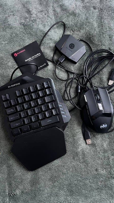 Игровой комплект для PS4 PS5 Xbox Switch клавиатура мышь адаптер