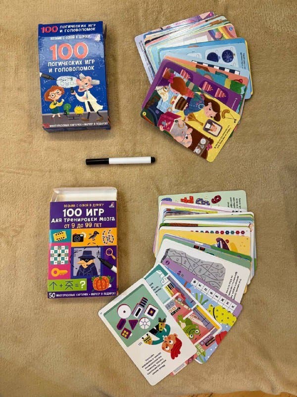 100 логических игр и головоломок, 100 игр для тренировки мозга