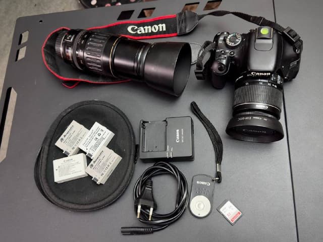 Камера Canon Eos 600D с линзами и аксессуарами