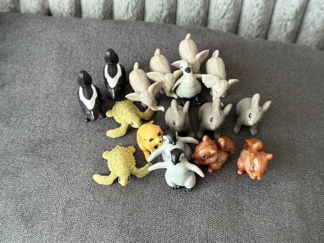 Игрушки Киндер сюрприз зверята