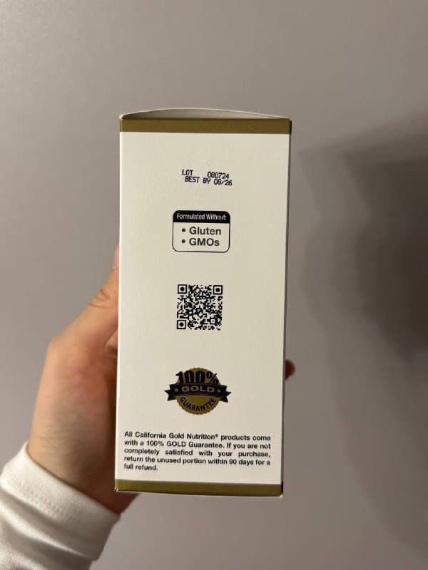 Липосомальный витамин C California Gold Nutrition 1000 мг 30 пакетиков 2