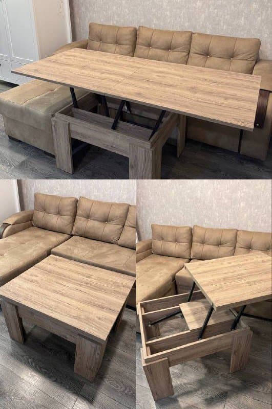 Стол складной с местом для хранения