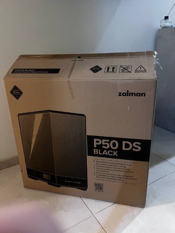 Корпус ПК Zalman P50 DS Black 4