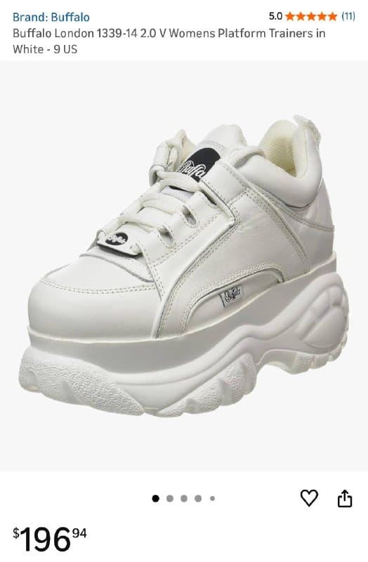 Кроссовки ботинки на платформе Buffalo London 1339-14 4