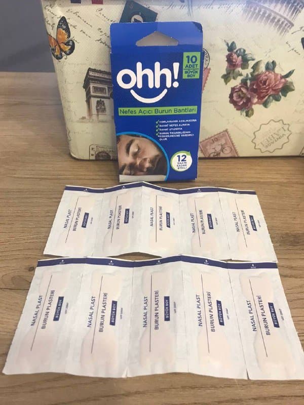 Назальные противоотечные полоски 10 шт 2