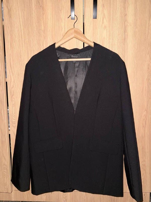 Жакет серый и черный 2