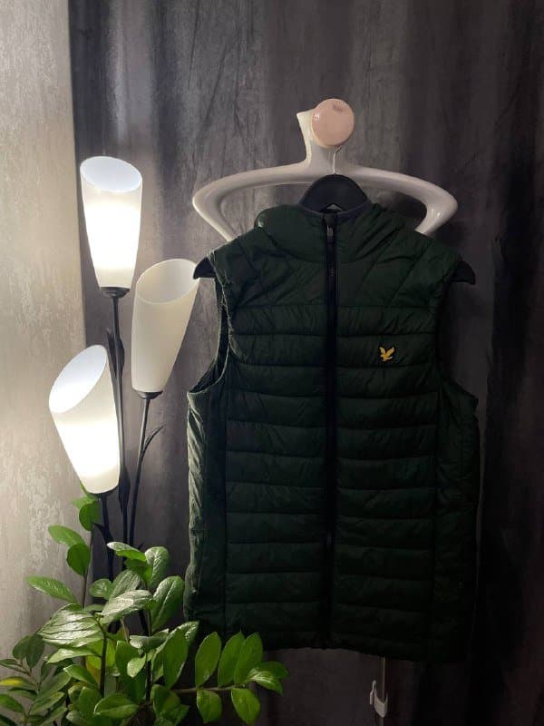 Жилет Lyle & Scott зеленый размер M