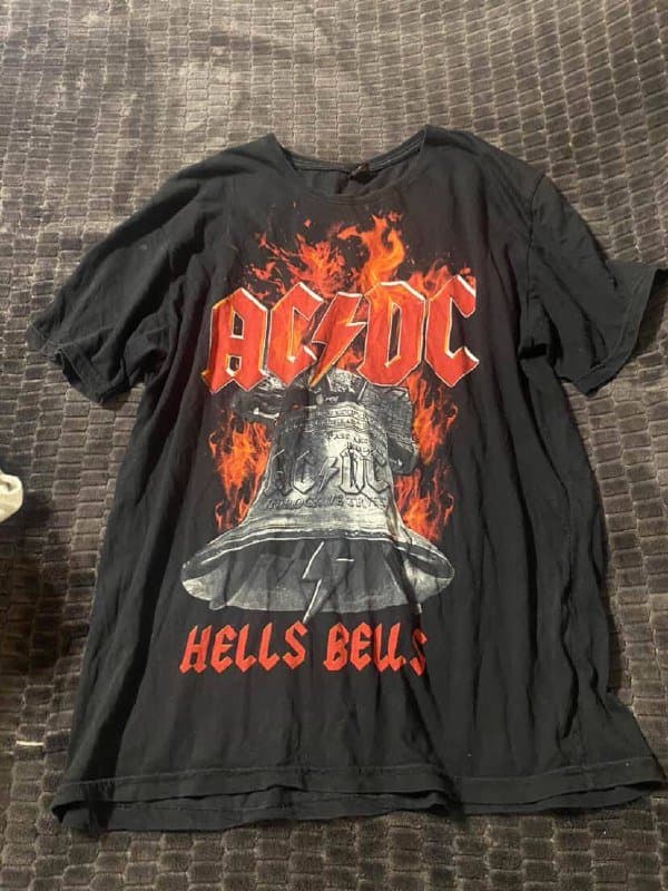 Футболка AC/DC размер XL