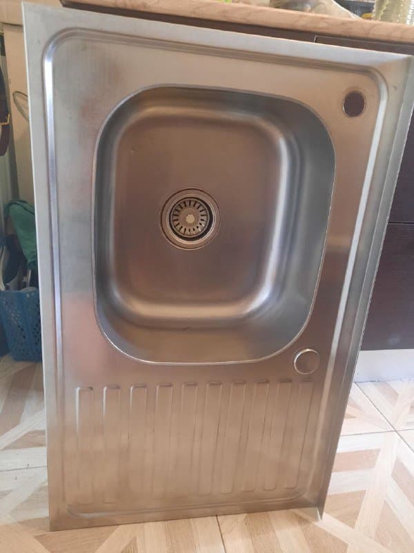 Раковина для кухни из нержавейки, кран для ванны, алюминиевые профили