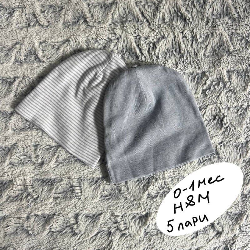 Боди и шапочка для новорожденного 2