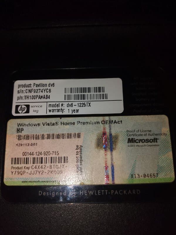 Два ноутбука HP pavilion dv6 и HP 635 3