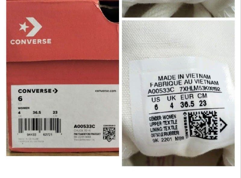 Женские кеды Converse Chuck 70 Gradient Heat 4