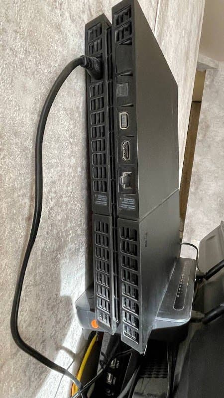 PlayStation 4 FAT 500 GB, игры, геймпад, коробка 5