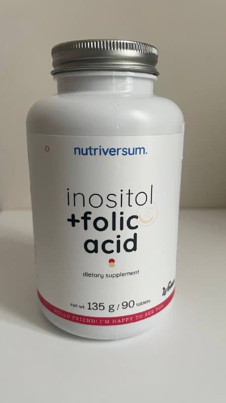 Inositol + folic acid БАД от Nutriversum 1