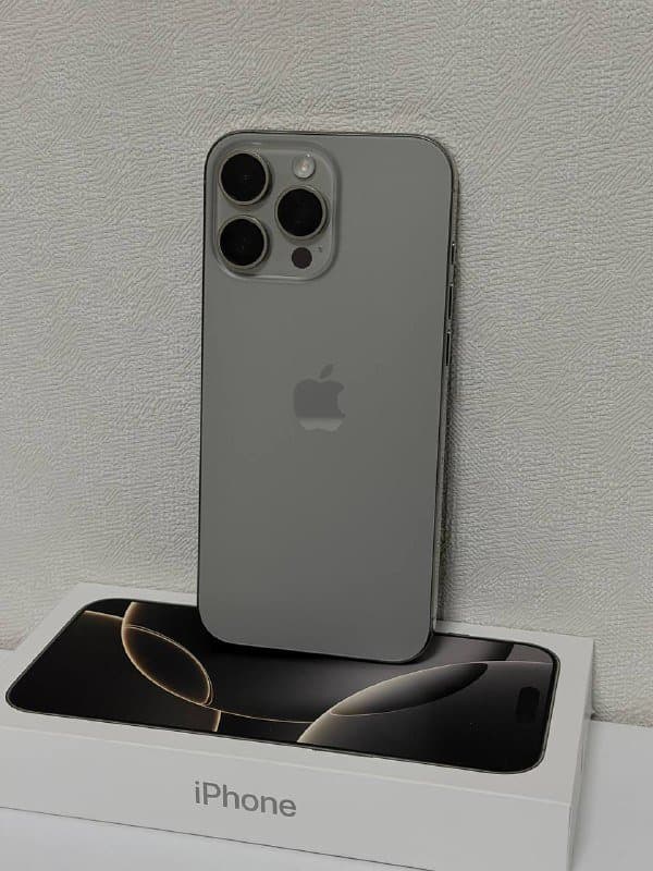 iPhone 16 Pro Max 256GB натуральный титан