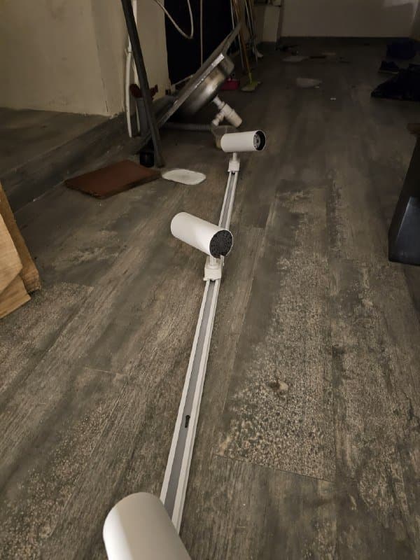 Рейловый свет, спотовый свет, люстра 4 светильника 3