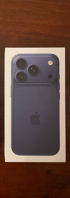 iphone 17 pro 512GB deep blue