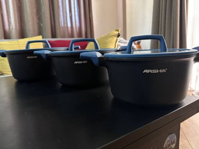 Набор кастрюль ARSHIA 3 шт