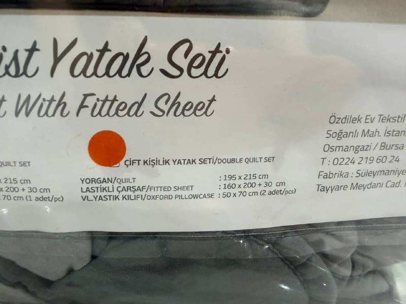 Набор постельного белья с одеялом Özdilek 2