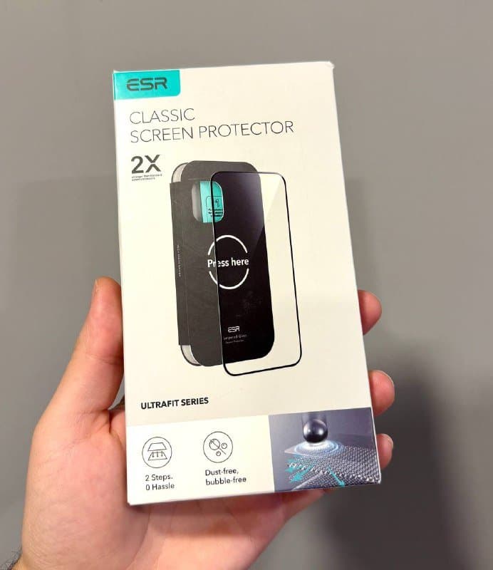 Защитное стекло для iPhone 15 iPhone 16 2 шт