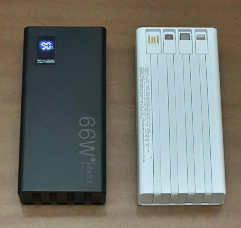 Power Bank 20000mAh с компасом и карабином 2