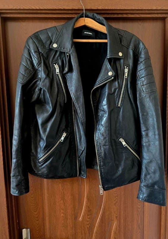 Кожаная куртка DIESEL оригинал размер XL