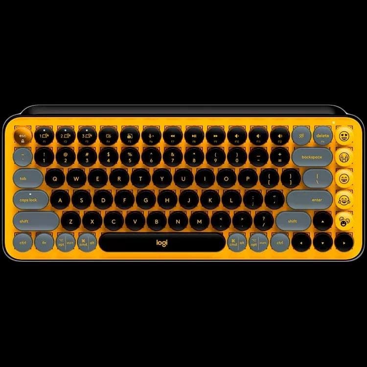 Клавиатура Logitech Pop Keys Yellow 1
