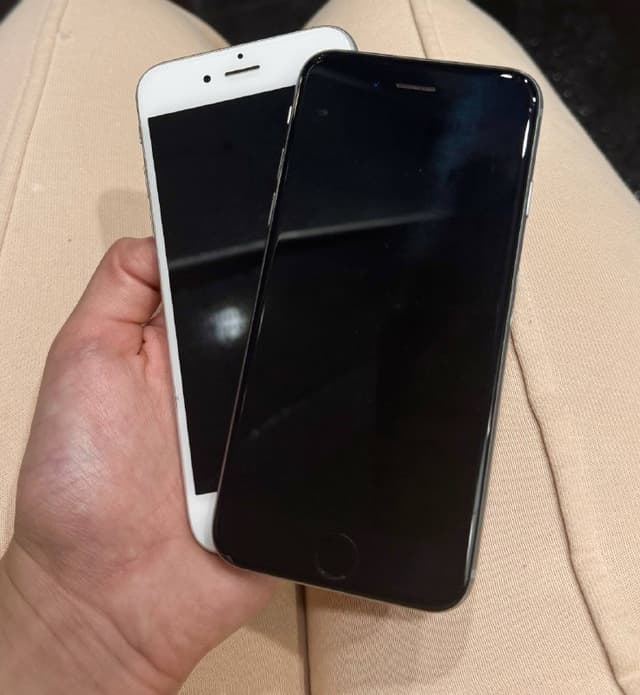 iPhone 6 black, iPhone 6 white