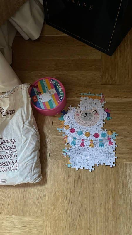 Пазл с ламой на 1000 штук