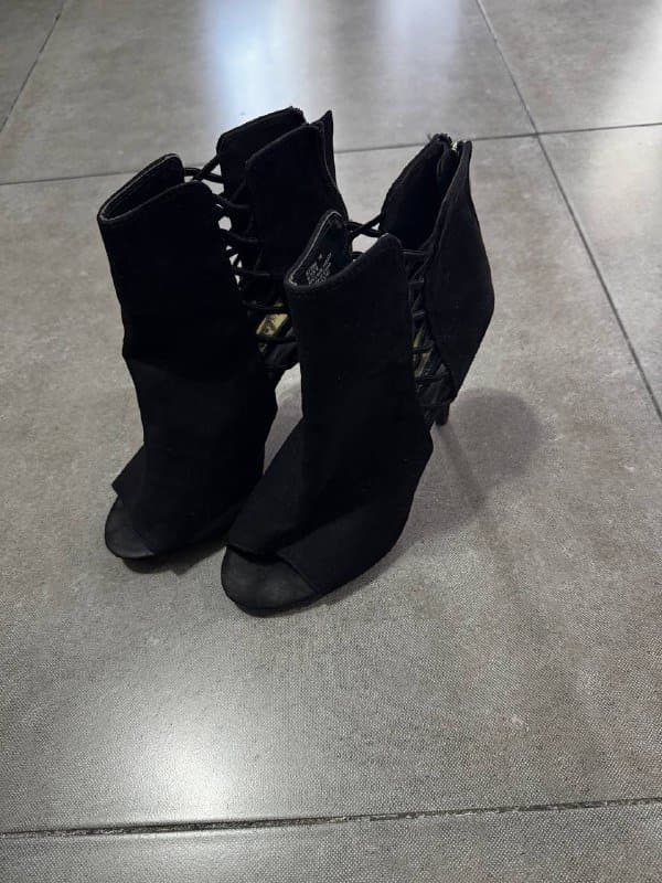 Тканевые ботильоны 39 размер