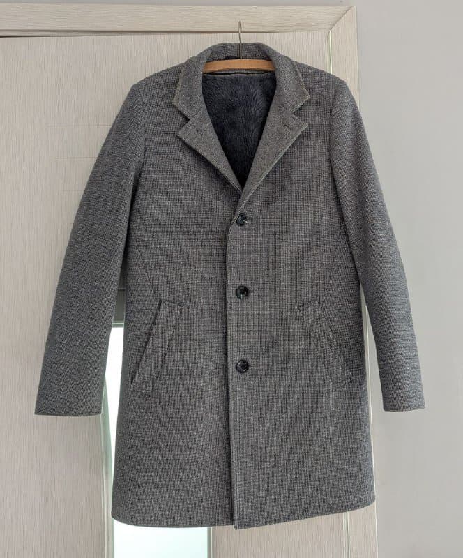Пальто мужское демисезонное с отстегивающейся подкладкой 3