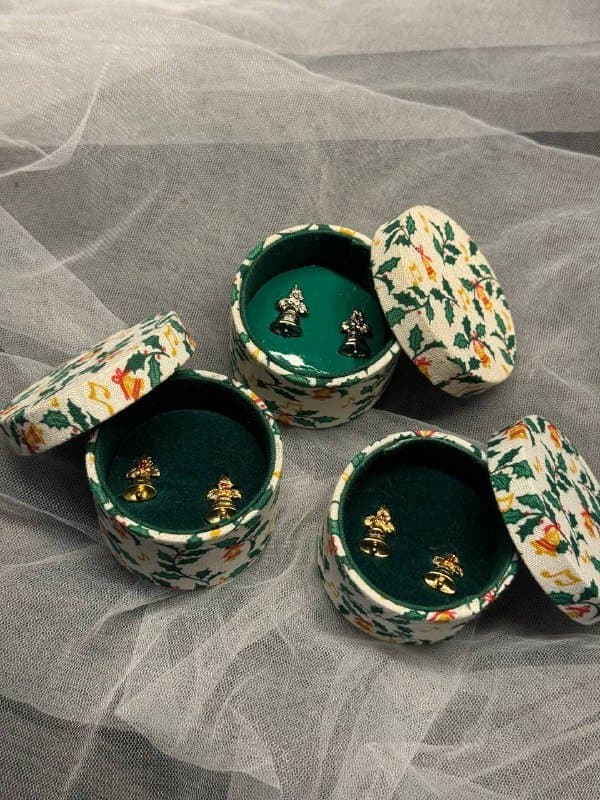 Винтажные серьги Avon Jingle Bells 1988