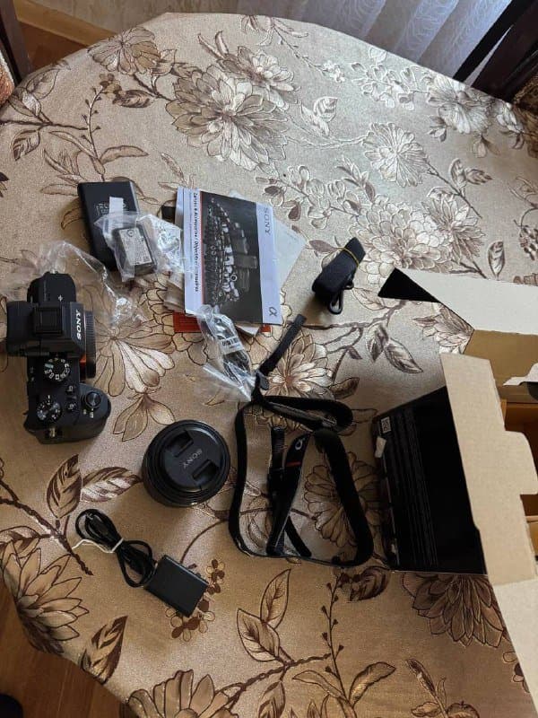 Фотоаппарат Sony a7 ii, объектив Fe 50mm 1.8 4