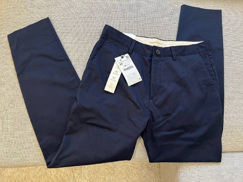 Брюки ZARA, Чёрные джинсы C&A 3