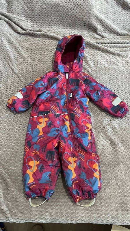 Малиновый комбинезон LASSIE 86 см